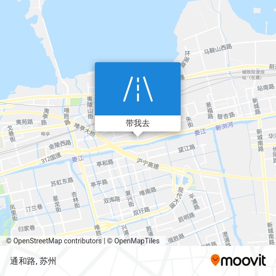通和路地图