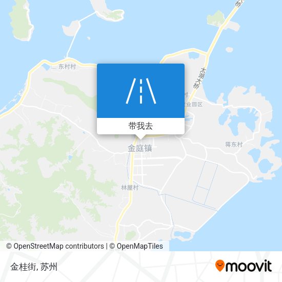 金桂街地图