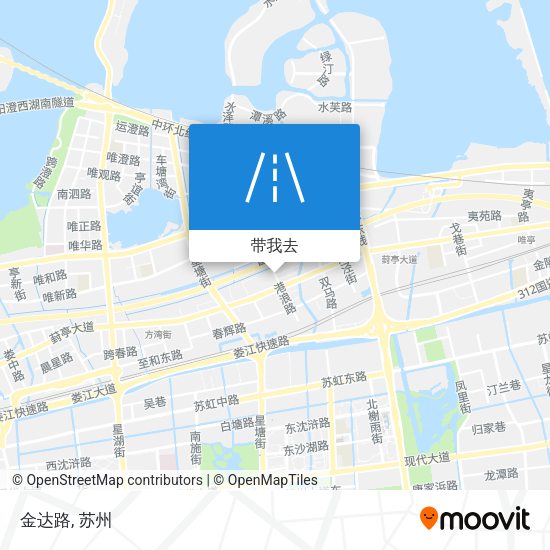 金达路地图
