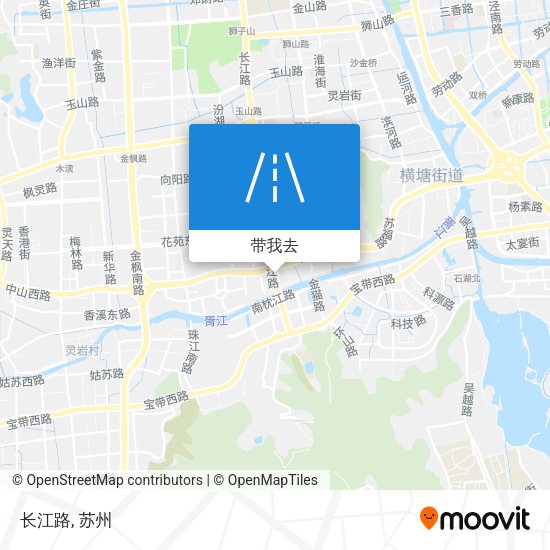 长江路地图