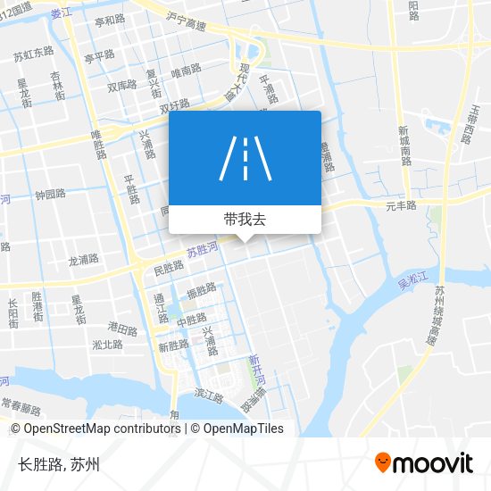 长胜路地图