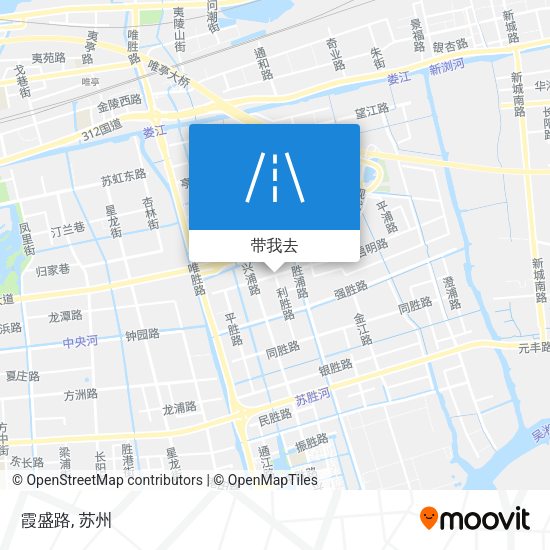 霞盛路地图