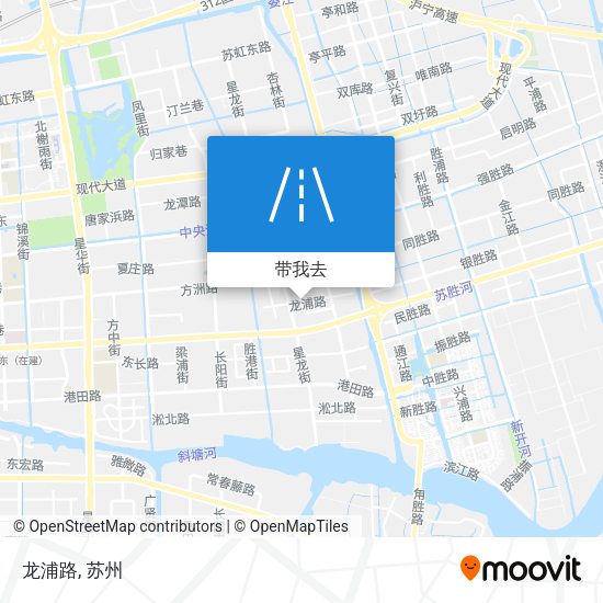 龙浦路地图