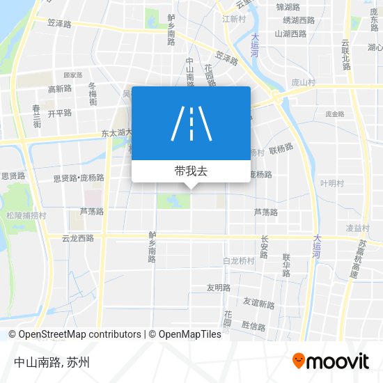 中山南路地图