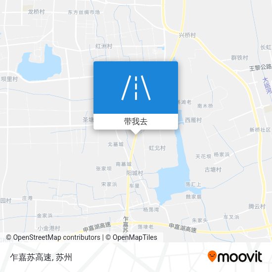 乍嘉苏高速地图