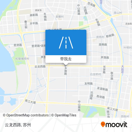 云龙西路地图