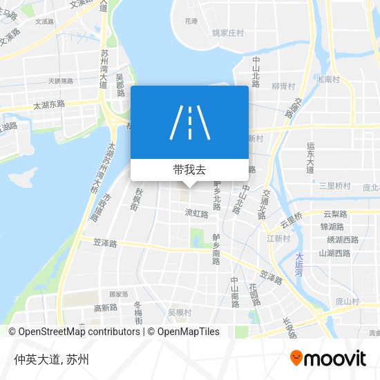 仲英大道地图
