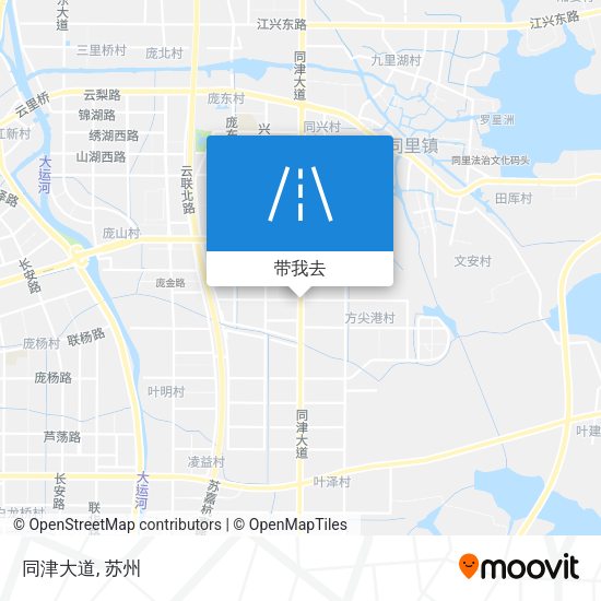 同津大道地图
