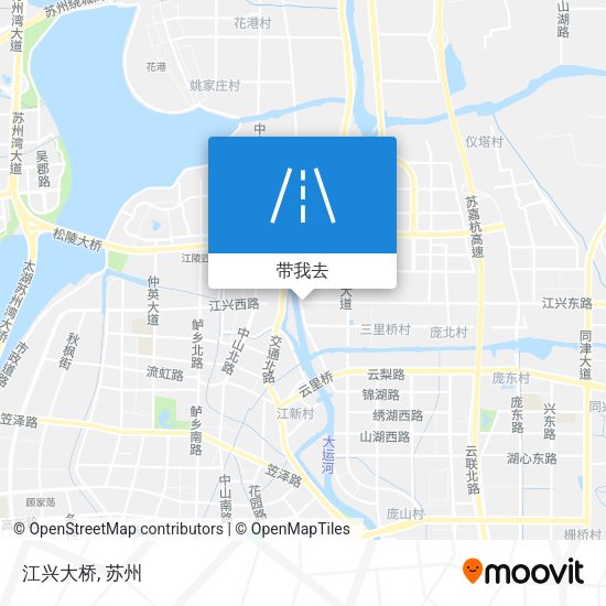 江兴大桥地图
