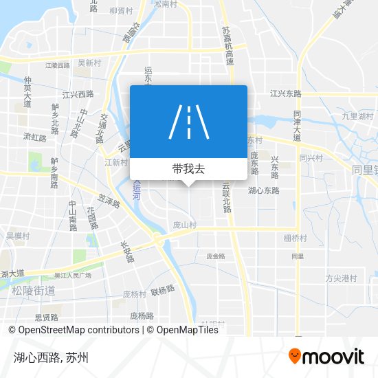 湖心西路地图