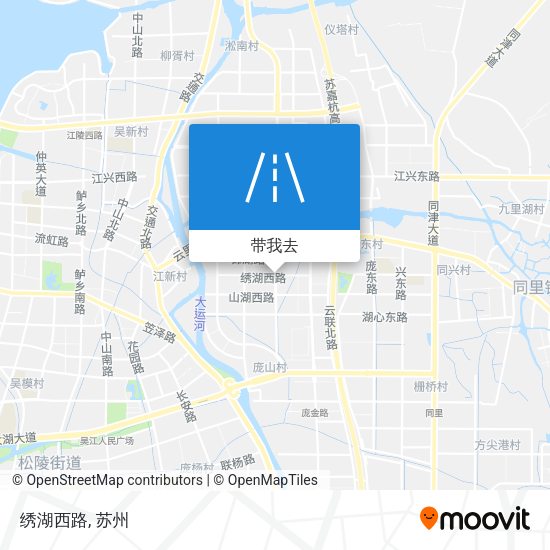绣湖西路地图