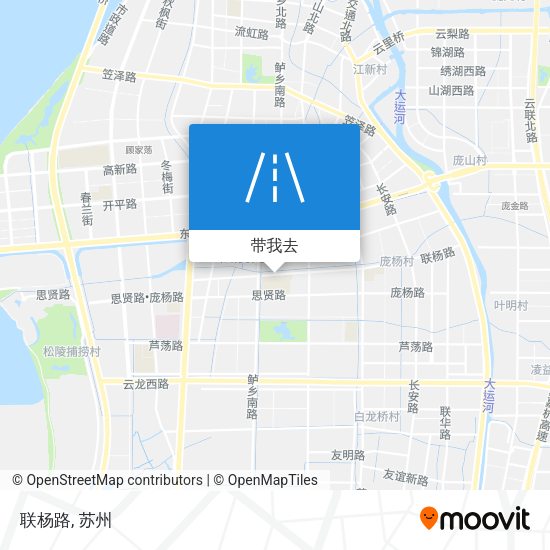 联杨路地图