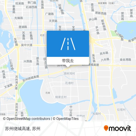 苏州绕城高速地图