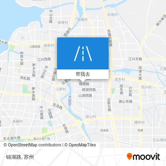 锦湖路地图
