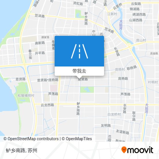 鲈乡南路地图