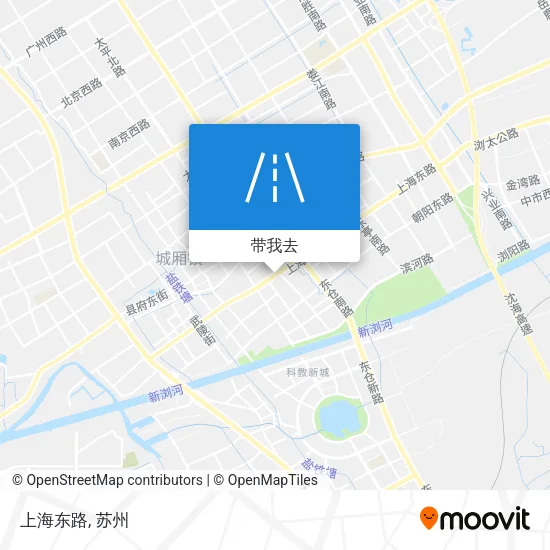 上海东路地图