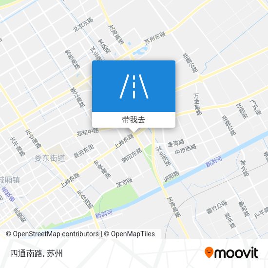 四通南路地图