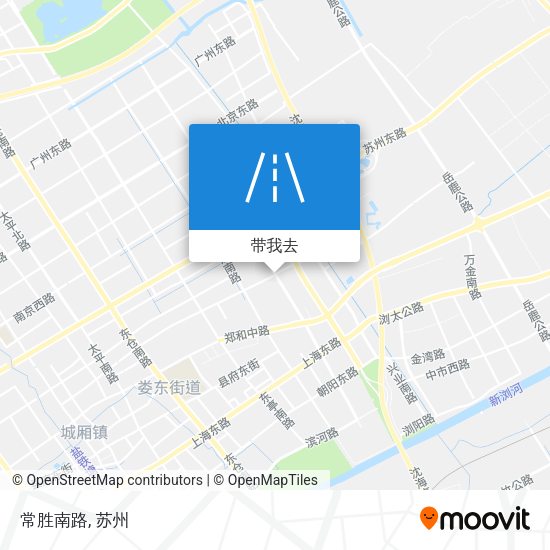常胜南路地图