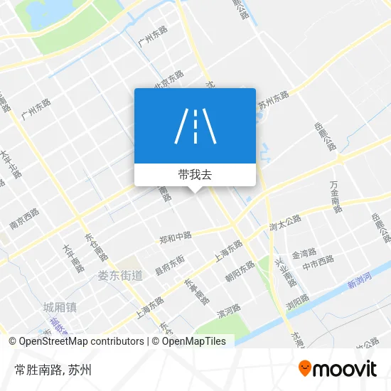 常胜南路地图