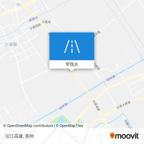 沿江高速地图