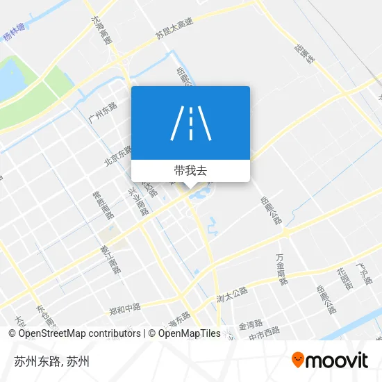 苏州东路地图