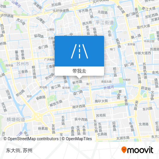 东大街地图