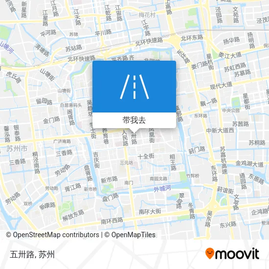 五卅路地图