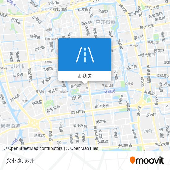兴业路地图