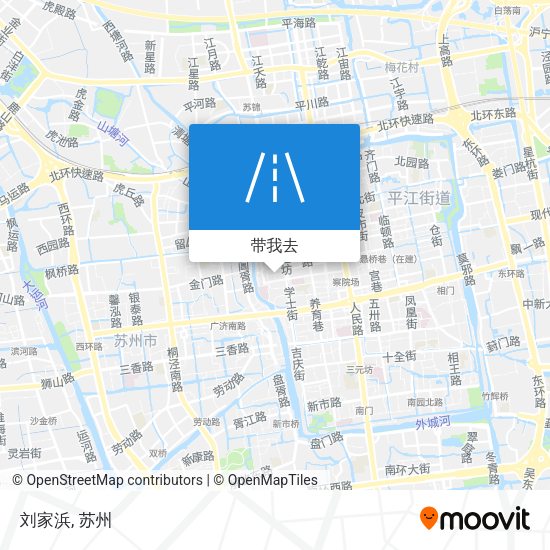 刘家浜地图