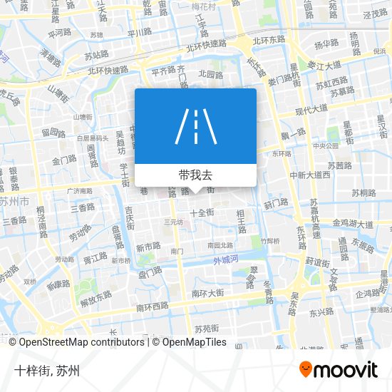 十梓街地图