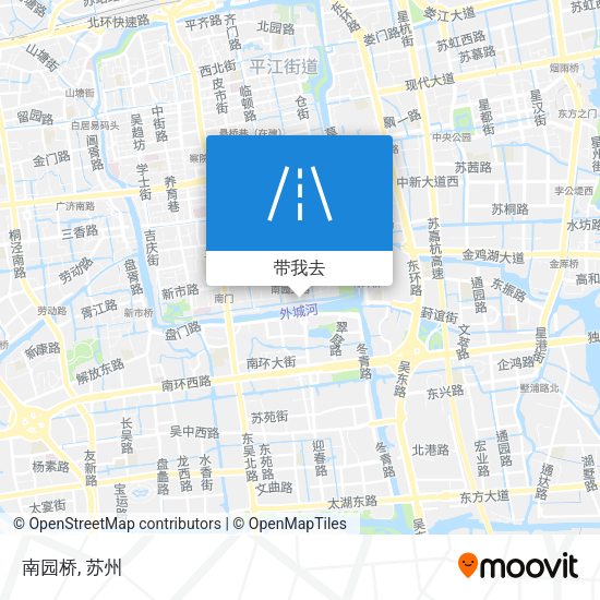 南园桥地图