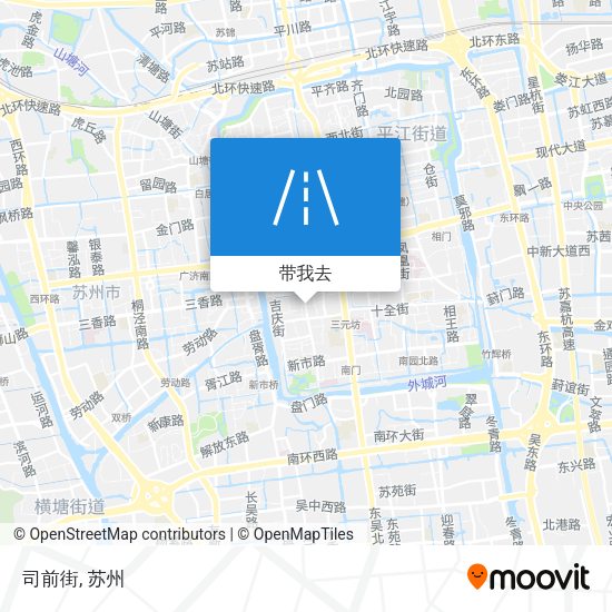 司前街地图