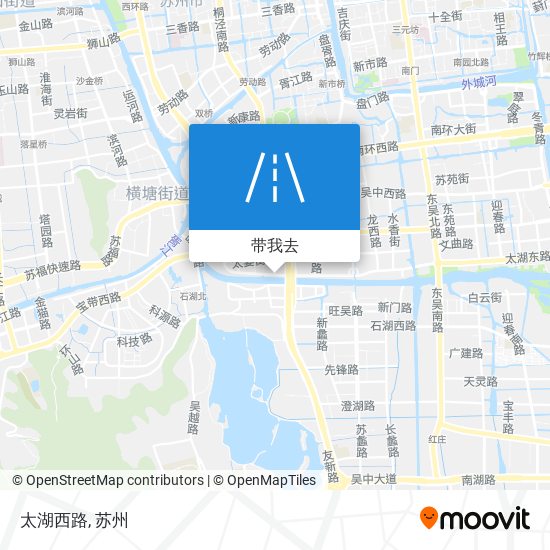 太湖西路地图