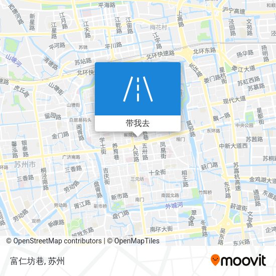 富仁坊巷地图