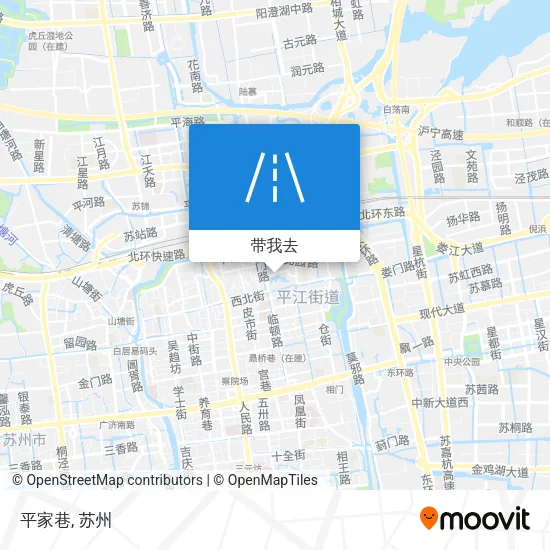 平家巷地图