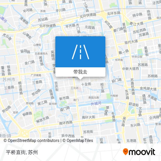平桥直街地图