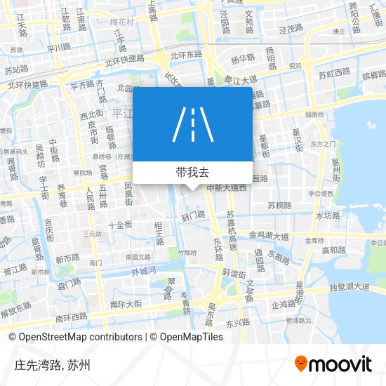 庄先湾路地图