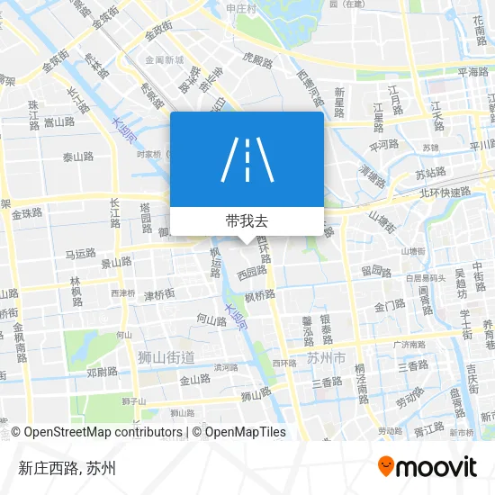 新庄西路地图