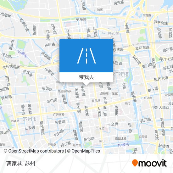 曹家巷地图