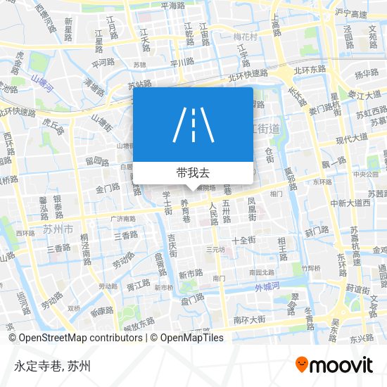 永定寺巷地图