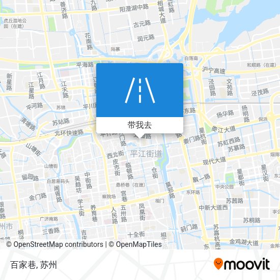 百家巷地图