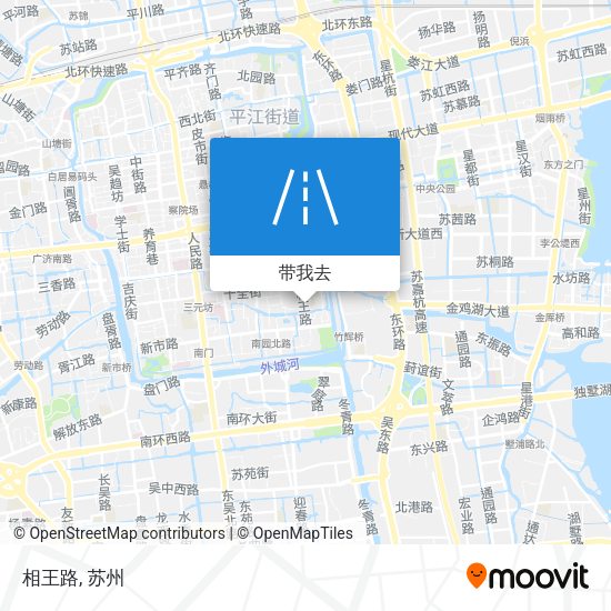 相王路地图