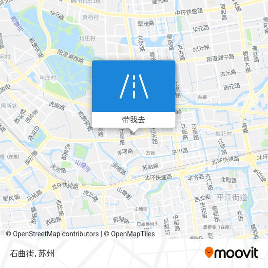 石曲街地图