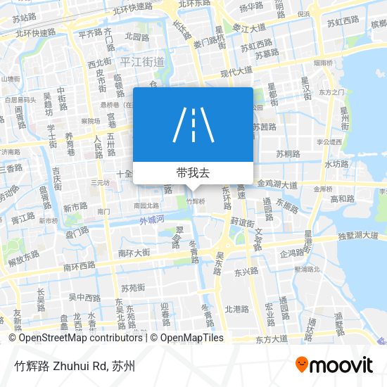 竹辉路 Zhuhui Rd地图