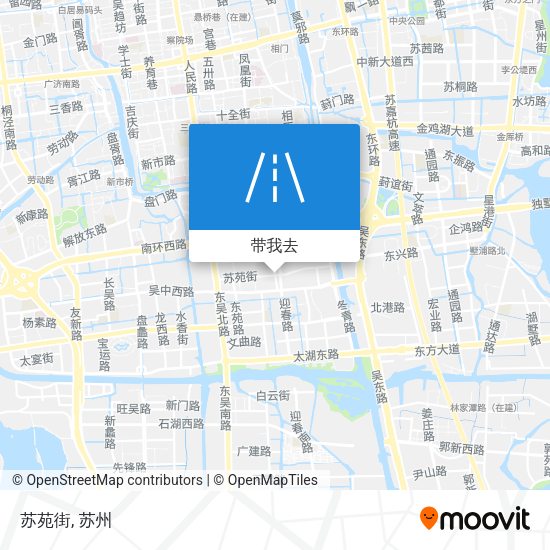 苏苑街地图