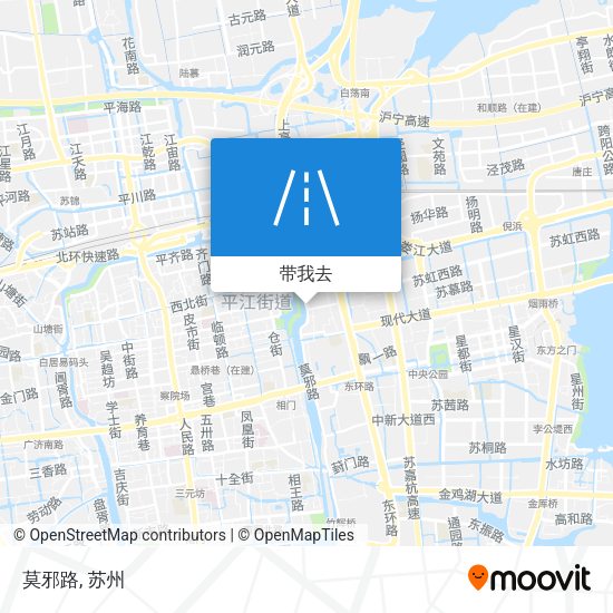 莫邪路地图