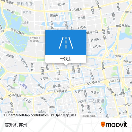 莲升路地图