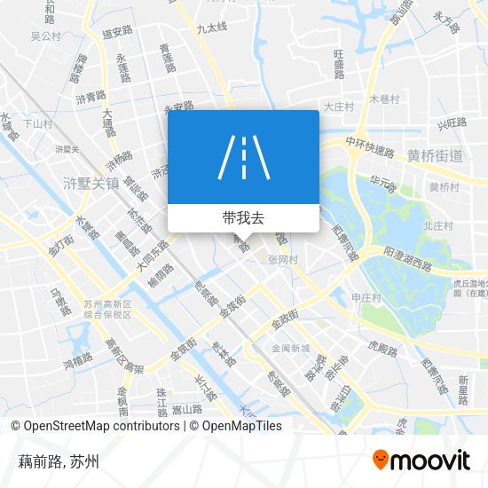 藕前路地图