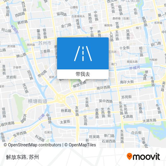 解放东路地图