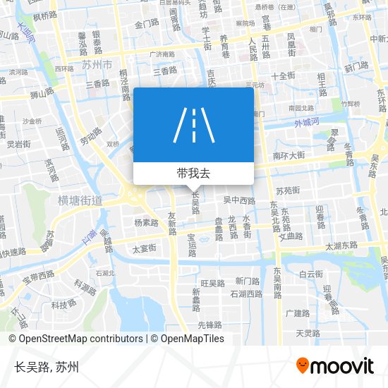 长吴路地图
